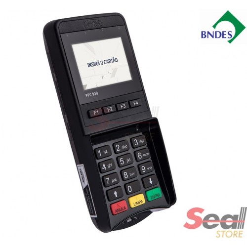 Pin Pad Gertec PPC930 (USB) com pagamento por aproximação e Pix