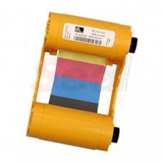 Cartucho de Ribbon Colorido YMCKO Para Zebra Card ZXP 3